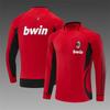 Vintage Football Training Jersey AC Milan Man U Brazil Long Short Sleeve Soccer T-Shirt