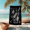 Till Lindemann, Lead Singer of the German Heavy Metal Rock Band Rammstein, Outdoor Camping Vacation Swimming Beach Scarf Decorative Blanket F15
