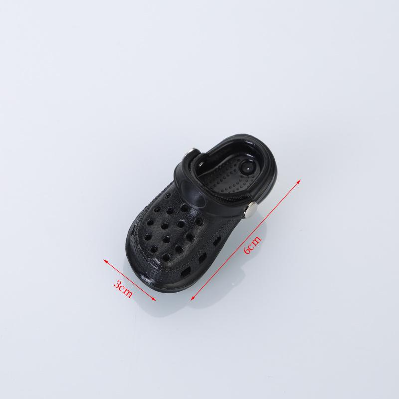 Cute Mini Slipper Charms: Versatile Couple Keychain Accessories