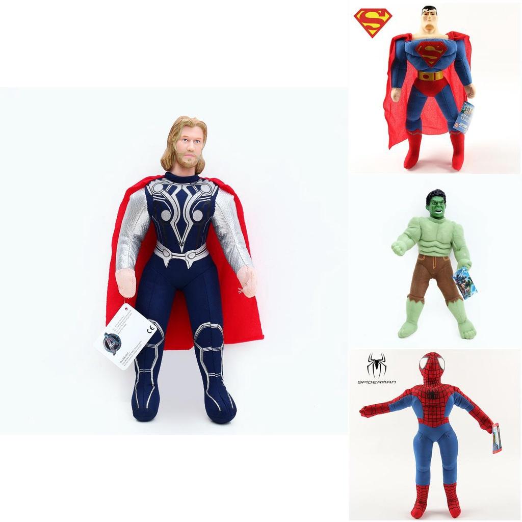 Premium Quality Avengers Plush Toys Featuring Soft Thor Hulk And Captain America Dolls For Kids