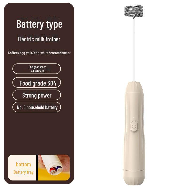 Mini spumant de lapte și ou multifuncțional fără fir