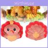Plush Thanksgiving Turkey Toy Room Decoration Ornaments Child Gift Christmas