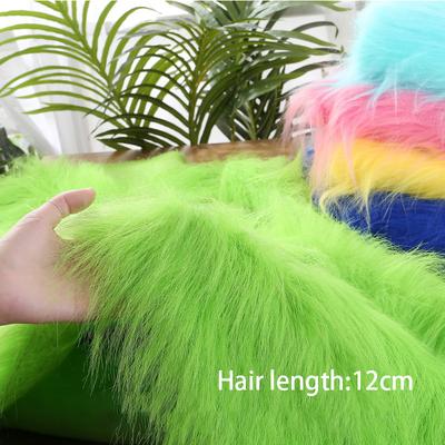 50*170cm Imitierendes Fuchsfell Stoff Plüsch Lang 12cm Kunstfell Für DIY Bekleidung Puppe Polsterung Schmuck Telefon Thekenabdeckung