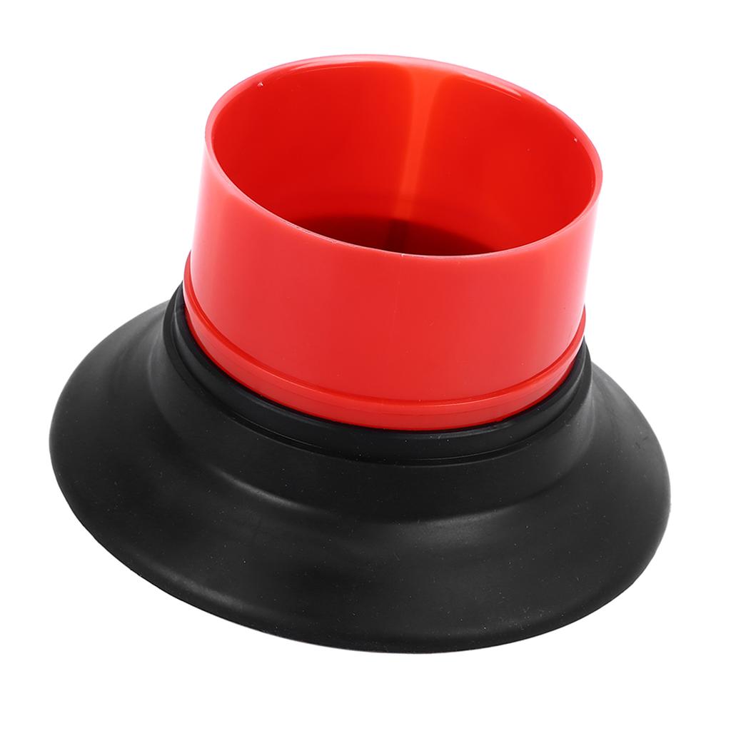 Bass Drum Enhancer ABS Sturdy Drum Bass Effect Amplifier with Port Hole Protector WP07 Red