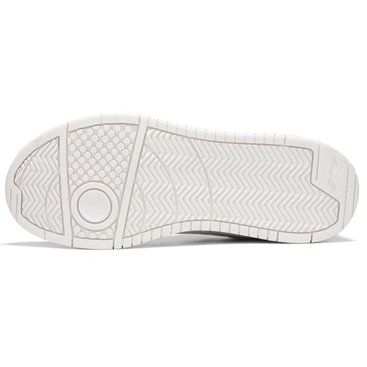 New LiNing Sports Fashion Collection Non slip Lightweight Low Top Skateboard Shoes Women's Mist White AGCR318-2