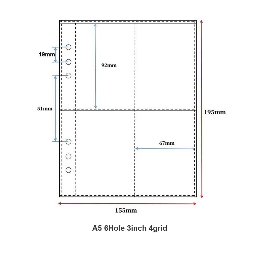 A5 Photo Album Binder Photocard Holder INS Photocard Collection Books  Gift