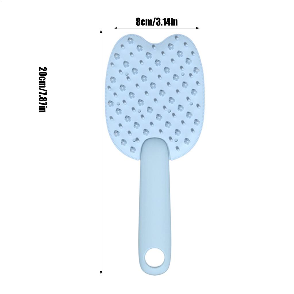 Cat Hair Brush 2 Pieces Massage Soothing Multifunctional Pet Supplies Cat Dematting Comb for Home Dormitory Holiday Birthday