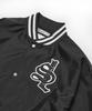 Soundslife Sl Logo Satin Baseball Jacket Charcoal