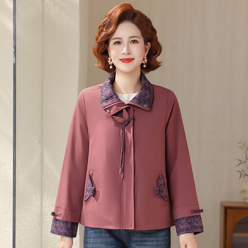 Yalu New Chinese-Style Autumn Jacket for Mothers