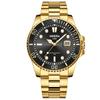 NIBOSI 2705 Men's Business Wristwatch Rotating Bezel Classic Quartz Watch with Calendar