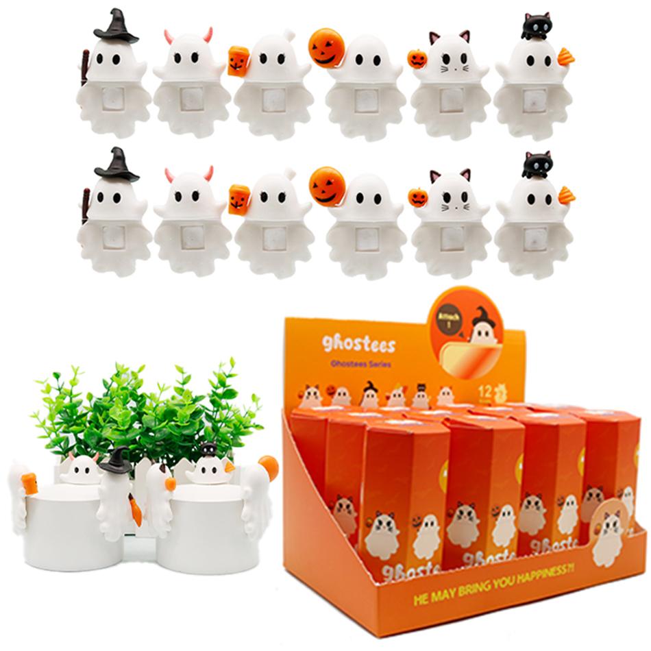 Halloween Ghost Figurine Halloween Series Blind Box Genuine Screen Decoration Birthday Gift Mysterious Surprise