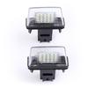 Kennzeichenbeleuchtung, 18 LEDs, Kennzeichenleuchte für Peugeot 206, 207, 307, 308, 406, Citroen
