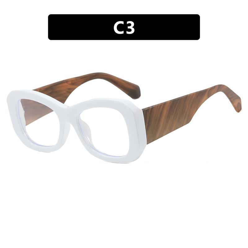 

Y2k Big Frame Sunglasses Women For Men Luxury Brand Designer Vintage Sunglasses Popular Punk Wide Leg Shades UV400 Eyewear Frame As the picture