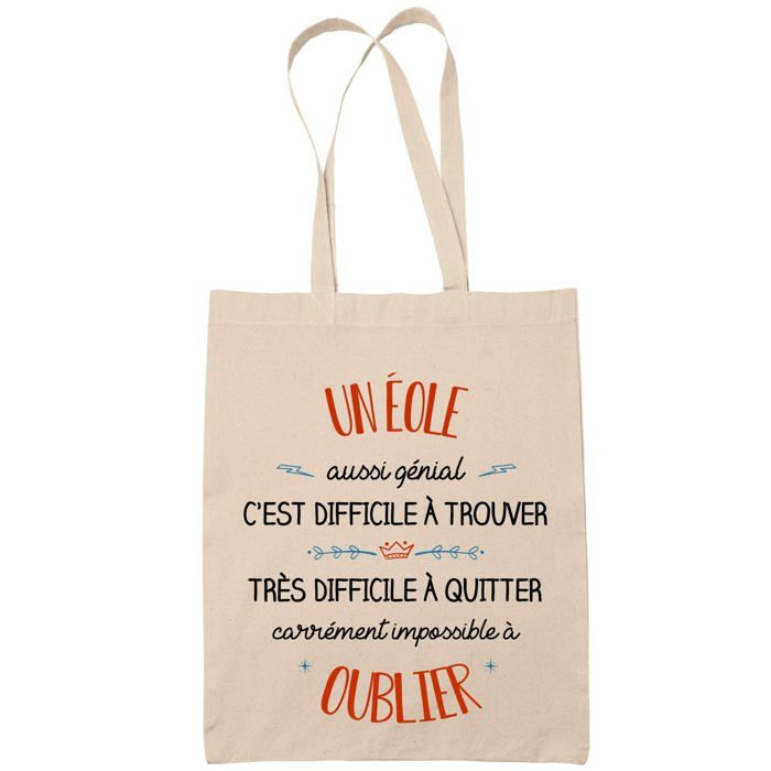 Tote bag - PLANETEE - Tote bag - Coton Fairtrade - Imprimé en France - Grande contenance