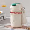 New 316 Stainless Steel Portable Coffee Cup with High Value Student Portable Thermos Cup with A Glass of Water.