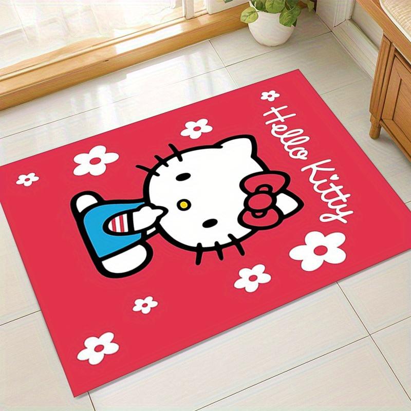 

1 шт. Коврик для офиса Hello Kitty Наружный ковер Домашний декор Подарок для комнаты Декор спальни Подарок на день рожденияz2714 60cm by 90cm