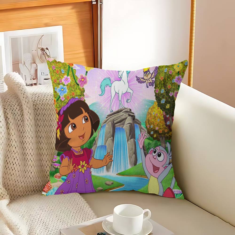 D-Dora T-The E-Explorer Pillowcases Home Bedding Decorative Pillow Cover Wedding Super Soft Pillow Case
