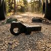 Textured Tow Hitch Attachment Heavy-Duty Construction, Arm with Hook,