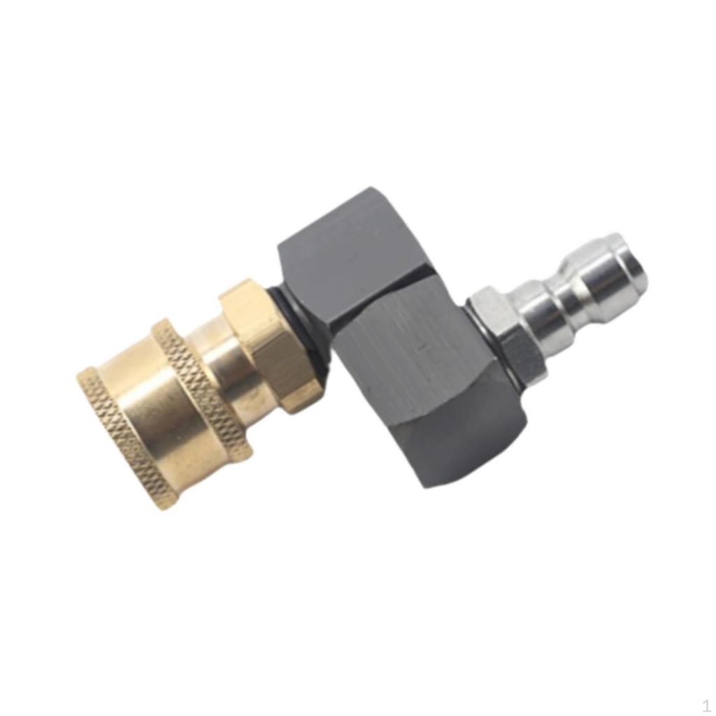 Coupler for Pressure Washers, 1/4-Inch Quick Connect Accessory, Heavy-Duty, High-Pressure Washer