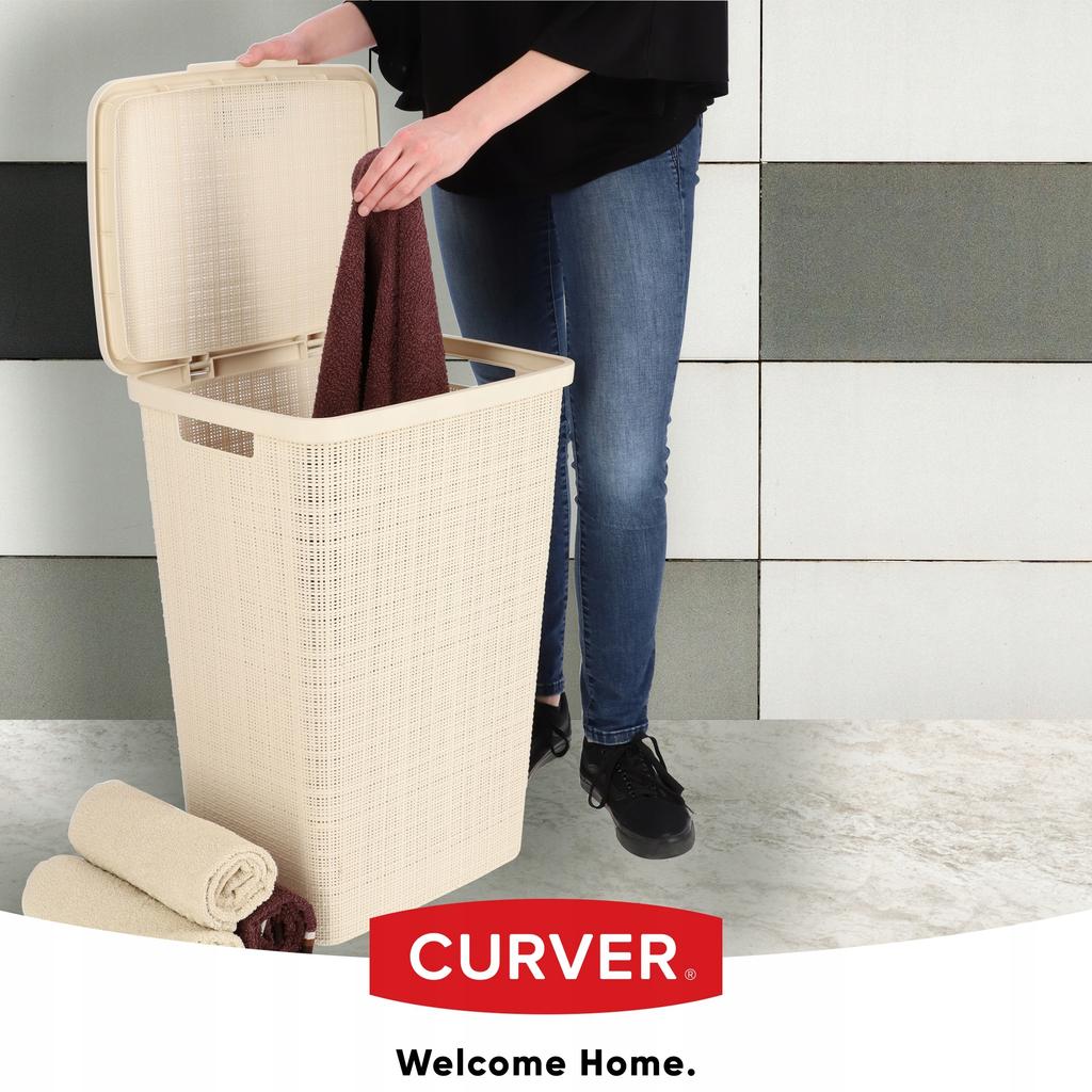 CURVER Cesto per Bucato 58 L