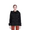 adidas Originals Winter Casual Solid Color Hooded Down Jacket Women Outerwear Black GU1782