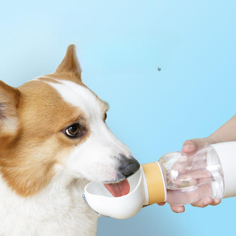 Portable Dog Water Cup Leak Proof Pet Travel Bottle Folding Dog Bowl Outdoor Dog Feeder Pet Accessories