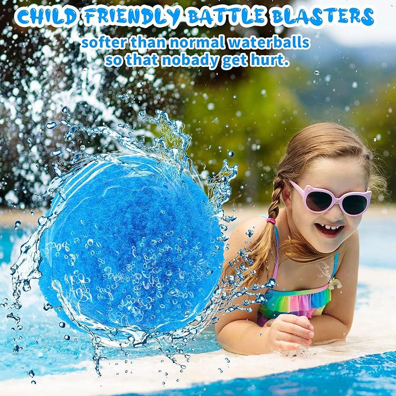 10/30/42/50/60PCS Water Balls Funny Outdoor Games Props Suitable for Swimming Pool Beach Party Interactive Summer Water Toys ZYF