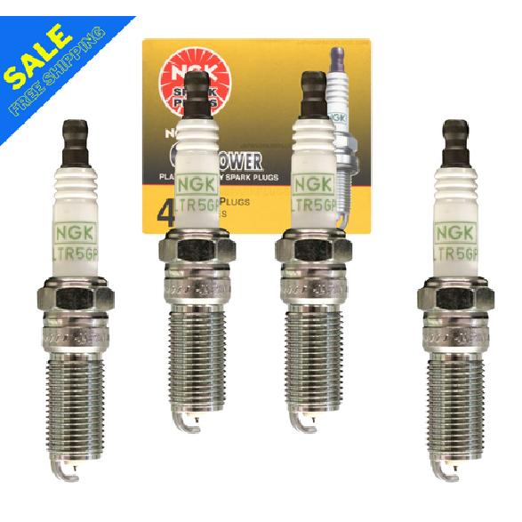 PLATINUM  Spark Plugs Set of 4 Fits 2006-2013 Mazda 3 2.3L 2.0L 2.5L L4