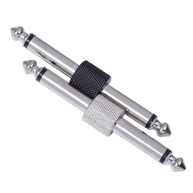 6.35 Mm Guitar Effects Pedal Connector Coulper Jack Interface Cable Adaptor