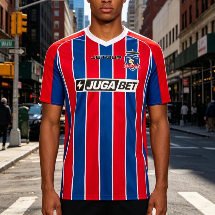 2026 New Colo-Colo Home Football Jersey (Men's), Suitable for Everyday Wear and Training, Y2K Family Children's T-shirt.