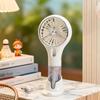 Creative New Model Handheld with Base Spray Electric Fan for Outdoor Travel, Sun Protection, Hydration, and Infinitely Adjustable Speed.