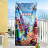 Roblox Beach Towel Super Soft Microfiber Quickdry Fabric Comfortable Lightweight Portable for Swimming,Beach,Camping, Travel, Beach Accessories,Gym