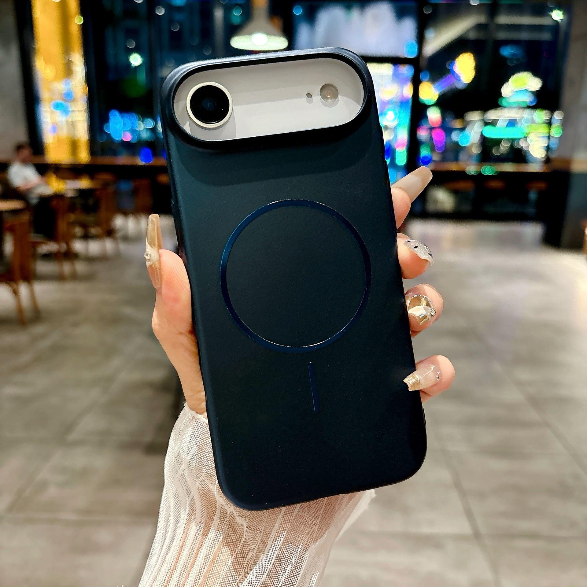 

Ultra-Thin Magnetic Metal iPhone 17 Pro Case with Ring, Drop-Proof Protection iPhone 12 Pro