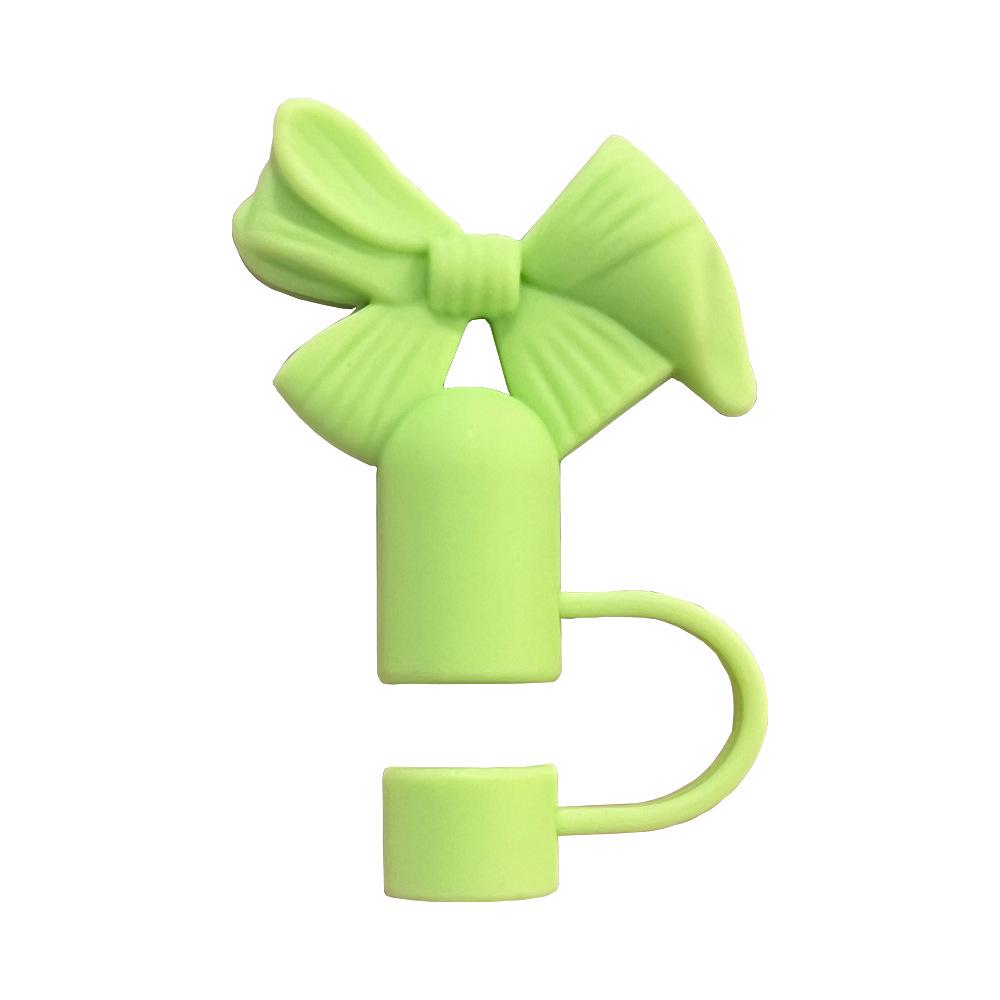 9-Piece Candy Color Straw Cap & Bow Dust Plug Set for STANLEY Cup