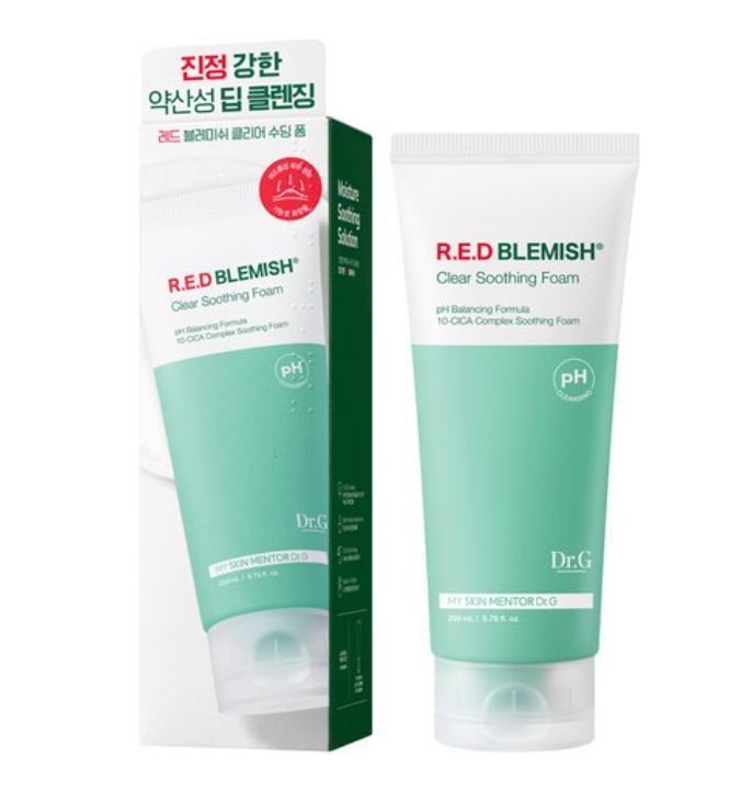 

Dr.G Red Blemish pH Balancing Soothing Foam Cleanser 200ml 1 ea