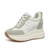 Autumn and winter women's shoes new women's thick-soled inner height increase versatile casual shoes