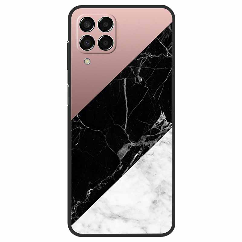 For Samsung Galaxy M33 / M53 Case Marble Soft Silicone Back Case for Samsung M53 2022 Fundas Case M 33 53 5G Phone Cover Coque