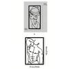Creative Metal Wall Art Modern Minimalist Home Decor for Bedroom Living Room