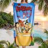 Flintstones Fashion Beach Towel: Ideal for Summer Adventures Soft, absorbent and quick drying suitable for swimming and bathing
