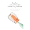 Electric Bottle Brush, Silicone Pacifier Brush 360 Degree Rotation Baby Pacifier Brush Cleaning Brush Set