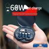 6-in-1 Multifunctional 60W Charging & Data Cable Organizer for Apple, Type-C, Android