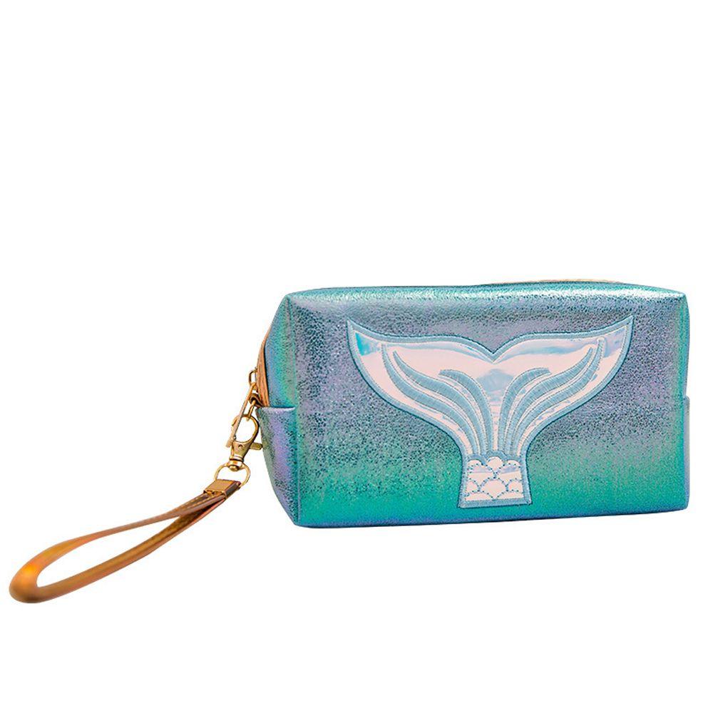 Travel Convenient Waterproof Cute Lovely PU Leather Makeup Bag Storage Bag Cosmetic Bag Laser Bag