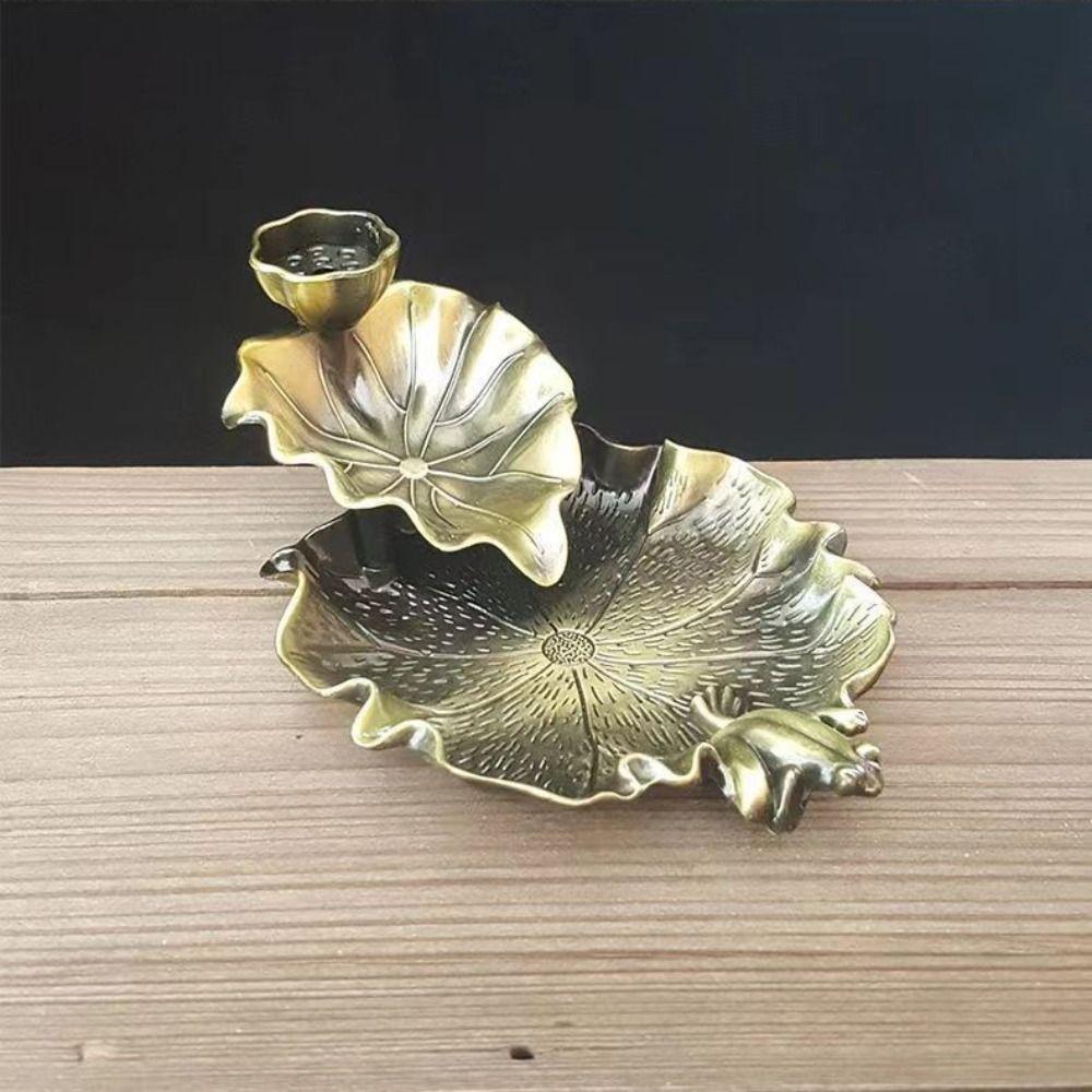 Creative Incense Insertion Zinc Zinc Alloy Fragrance Holder Craft Incense Burner  Sandalwood