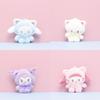 Soft And Fluffy Sanrio Character Plushies Kuromi Cinnamoroll Cute Animal Dolls For Girls