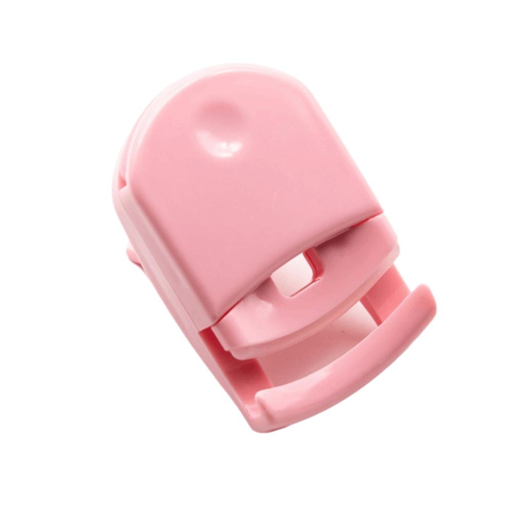 Professional ABS Eyelash Curler Multicolor Mini Eyelash Curling Clip Silicone False Eyelashes Auxiliary Cosmetic Tools