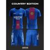 2026 Wrestling Training Set Mens Short Sleeve T-Shirt Shorts 3D Digital Print Athletic Wear Casual Sportswear