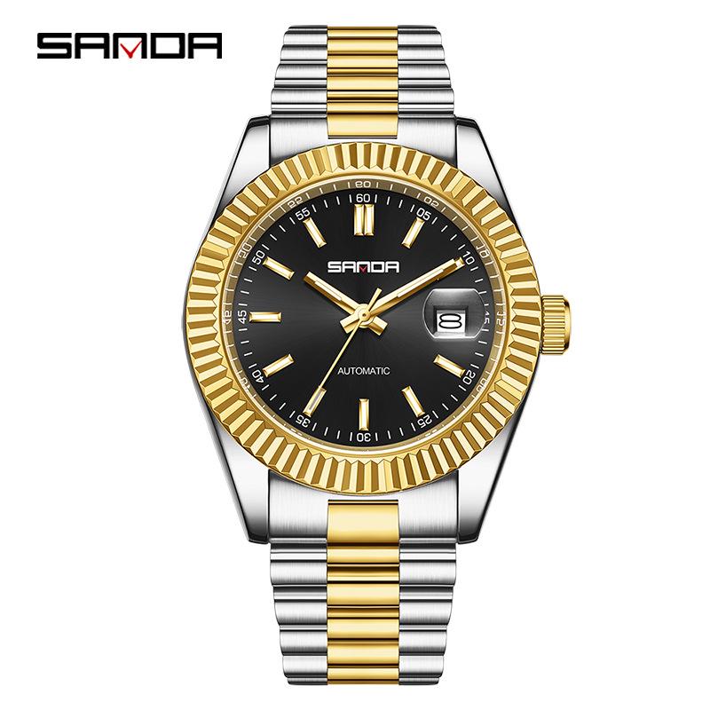 Sanda Waterproof Luminous Mechanical Men s Sports Watch