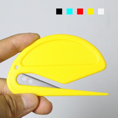 Letter Envelope Cutter Letter Opener Plastic Envelops Slitter With Safety Concealed Razor-Blade/Guiding Tip Mail For Home