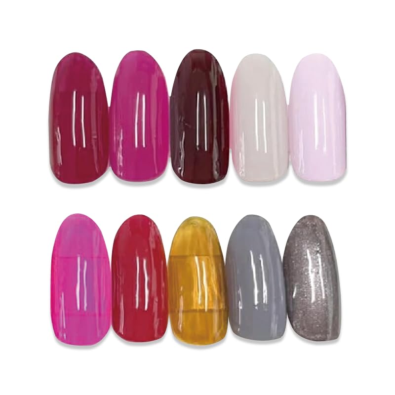 Reasonable Color Gel Set of 10 Colors Popular Colors for Gel Nails Registered Cosmetics Cheap Resin Colorant