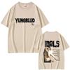 Rocker Yungblud IDOLS Graphic Tshirt Unisex Women Fashion Retro Rock T Shirts Unisex Casual Oversized Streetwear Male Vintage Tees